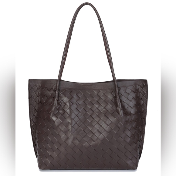 Tiffany & Fred Paris Handbags - Leather Woven Tote